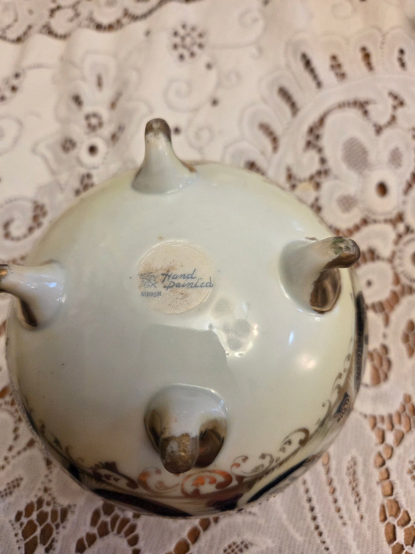 Hand painted Nippon vase
