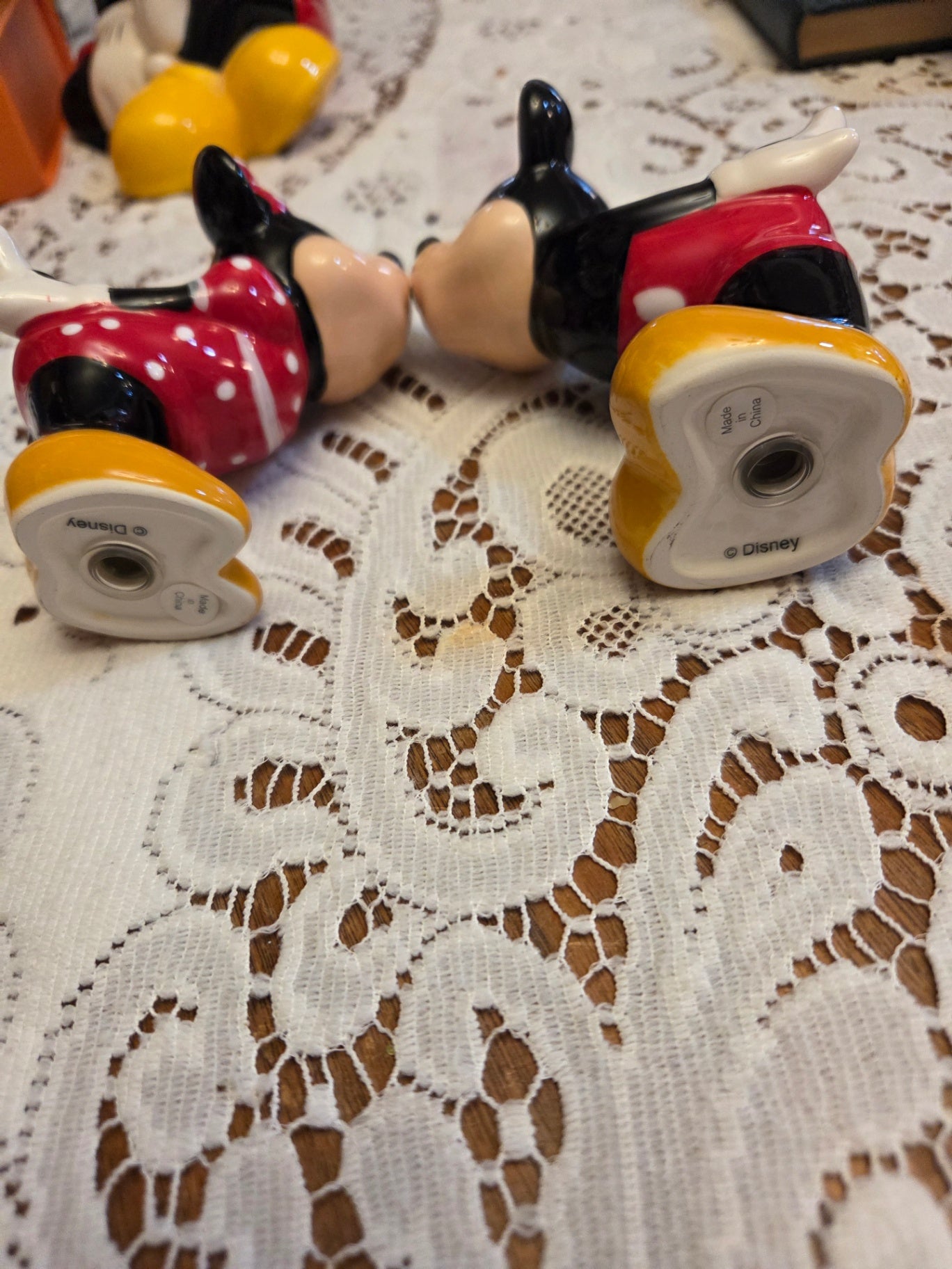 Salt and pepper Mickey and Minnie