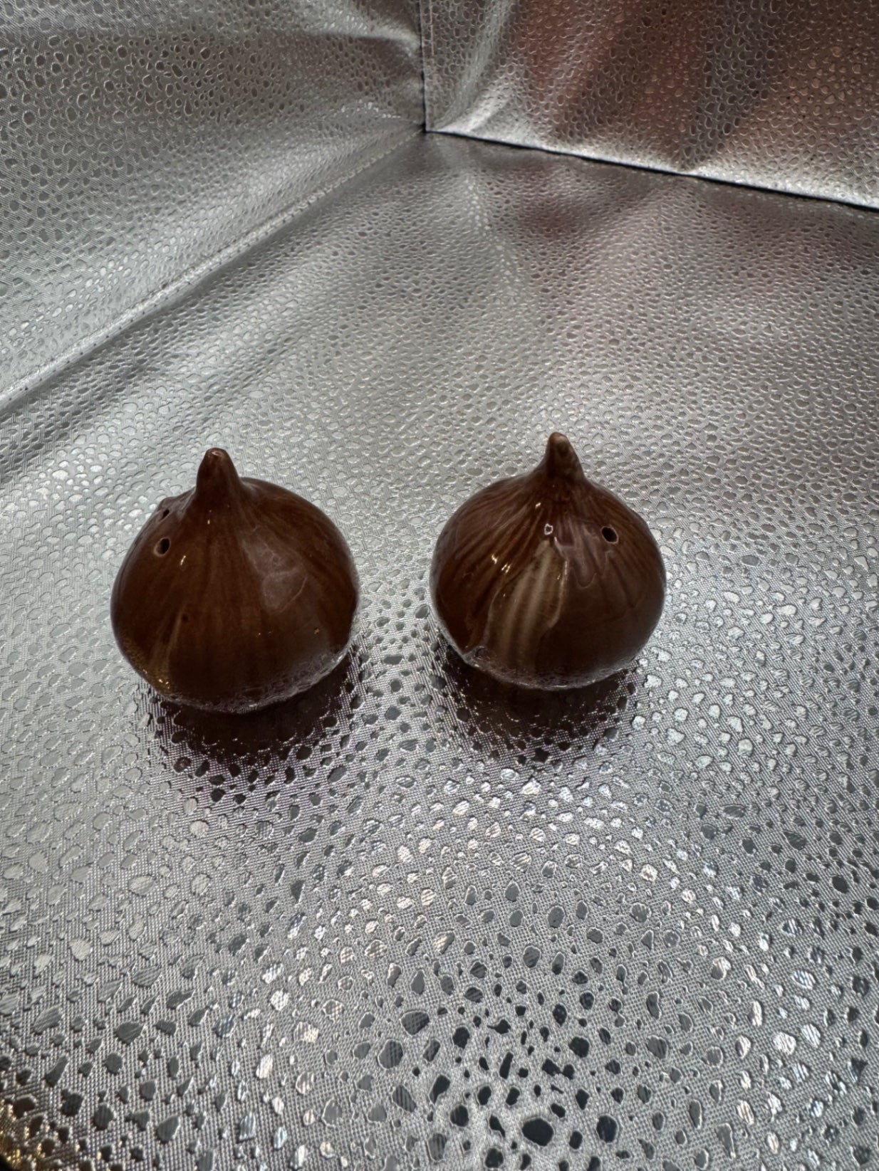 Vintage Onion S & P Shakers