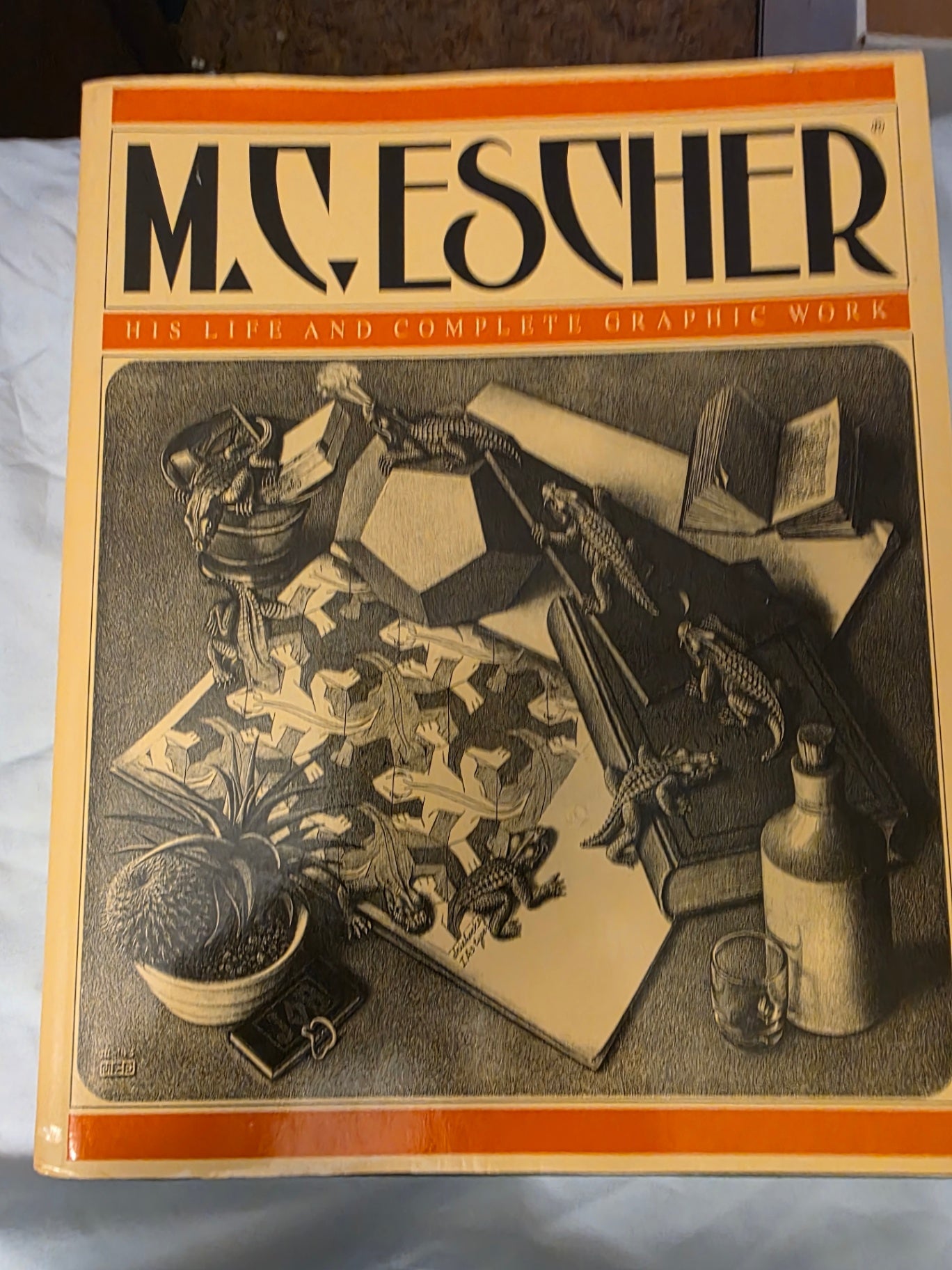 M.C. ESCHER IS LIFE AND COMPLETE GRAPHIC WORK.