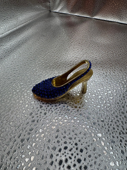 Swarovski crystal Blue Shoe