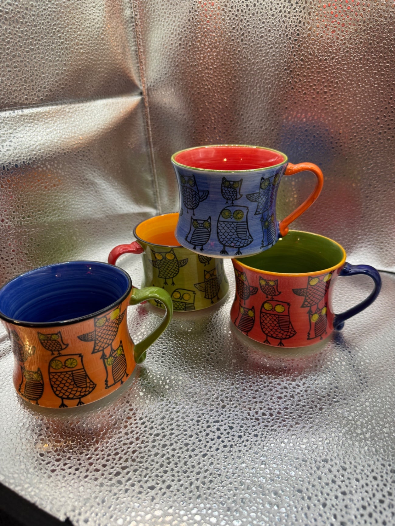 Owl Mugs (Set of 4)