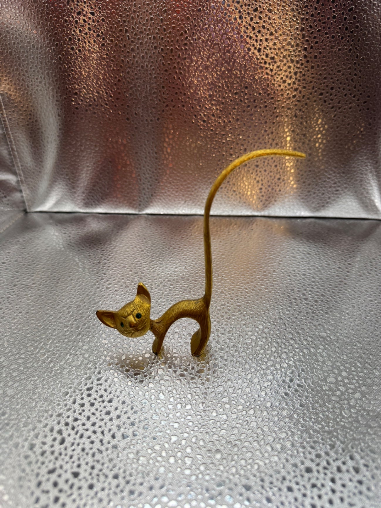 Vintage Cat Jewelry Ring Holder