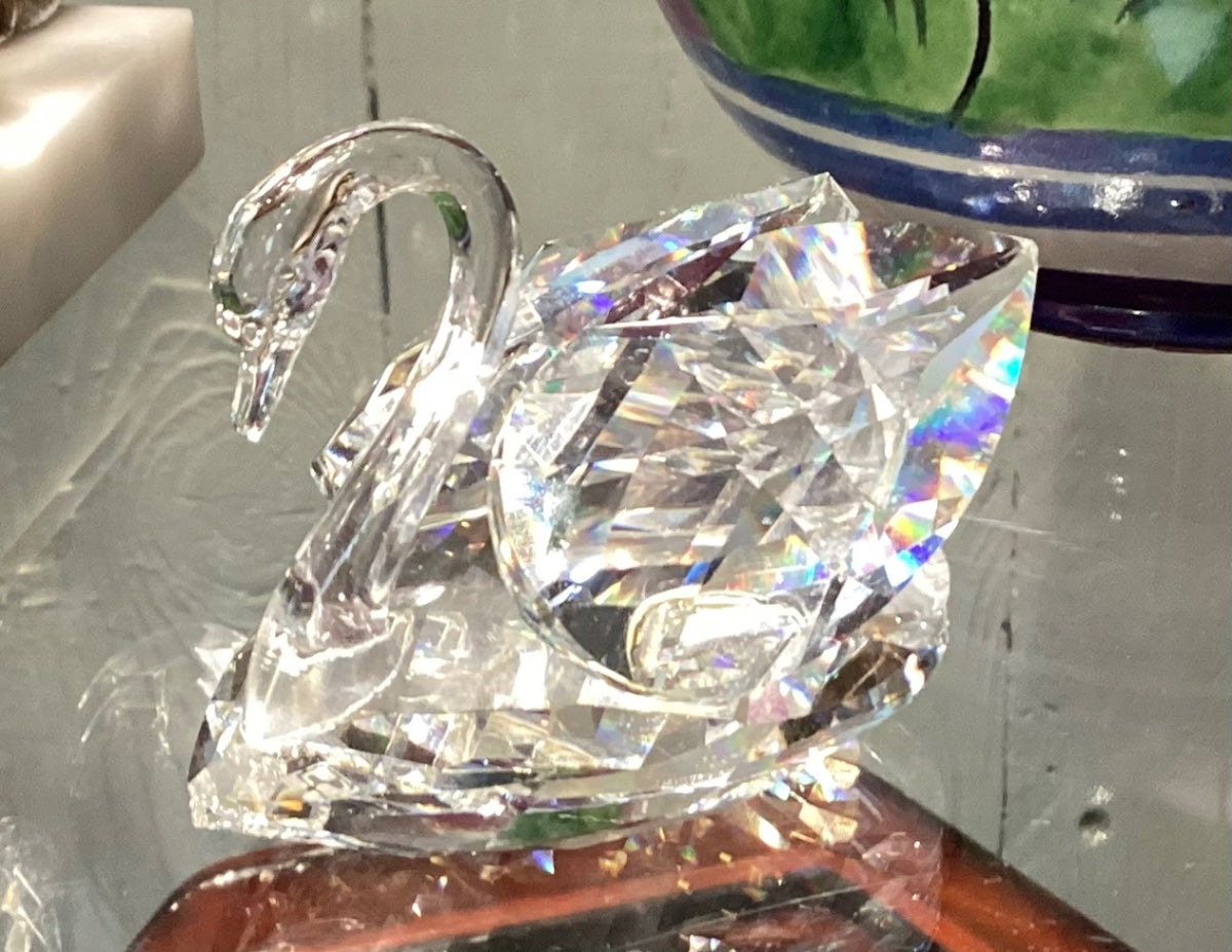 SWAROVSKI CRYSTAL SWAN