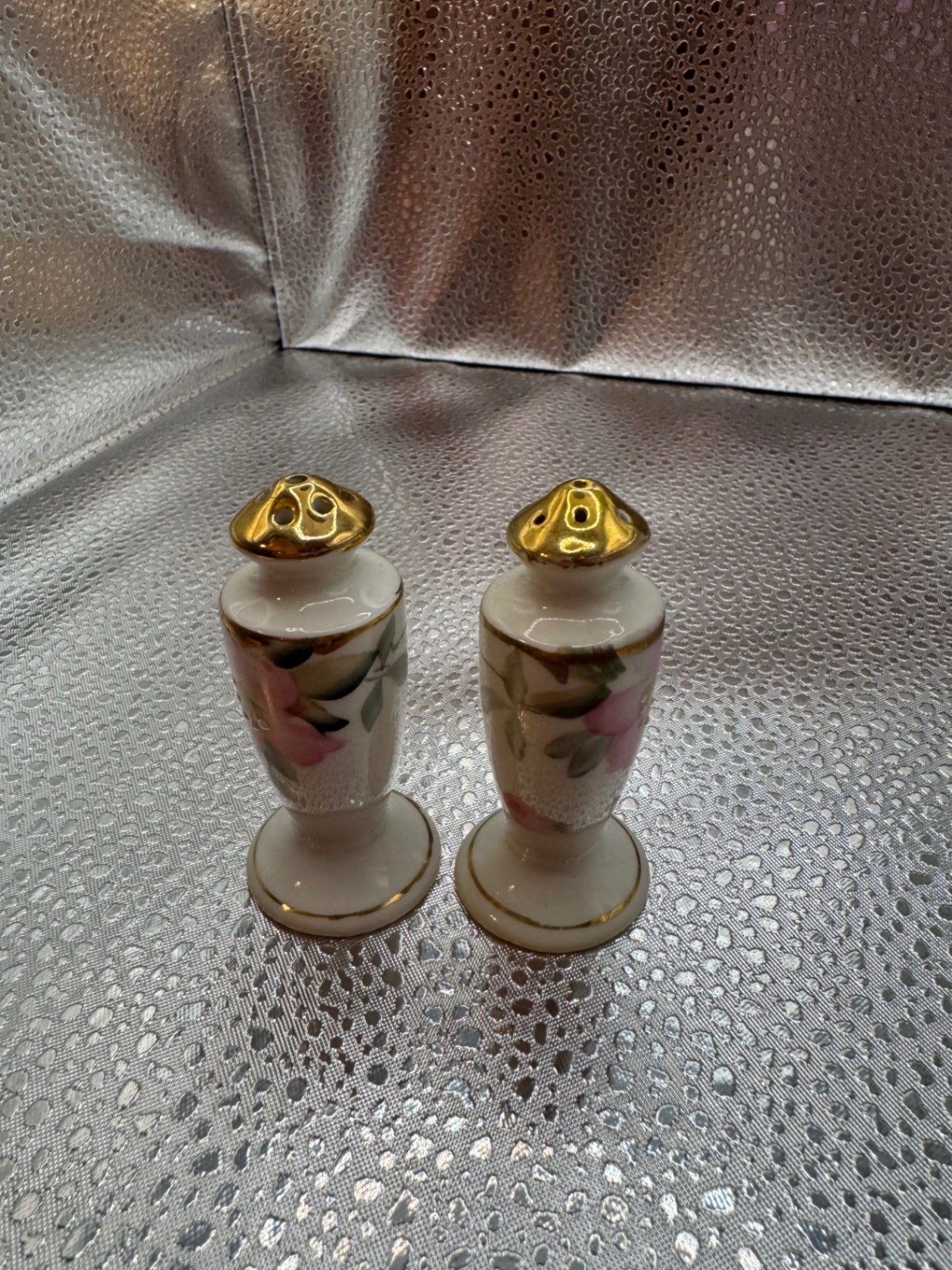 Vintage Porcelain S & P 