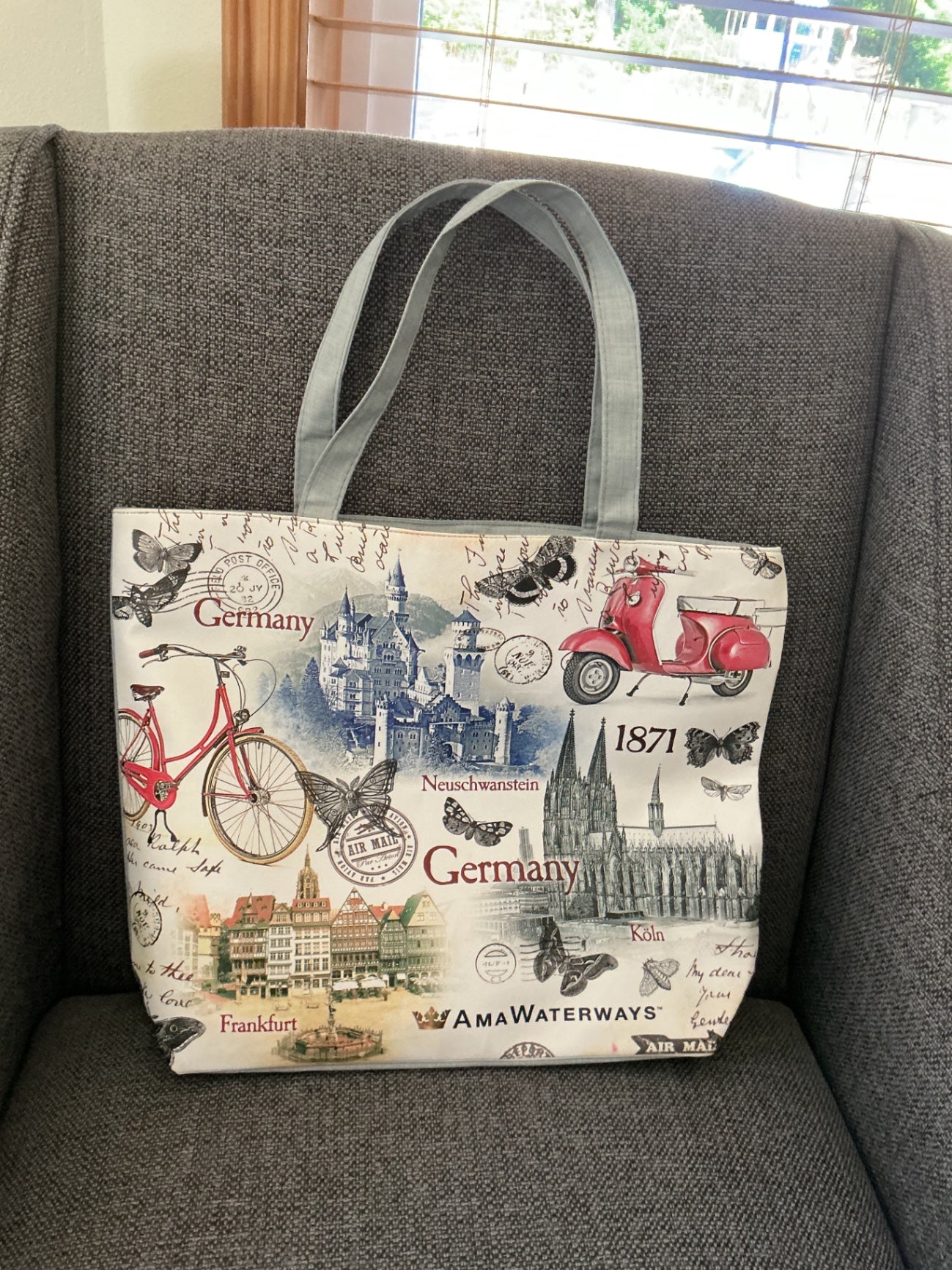 GERMAN LANDMARKS TOTE 