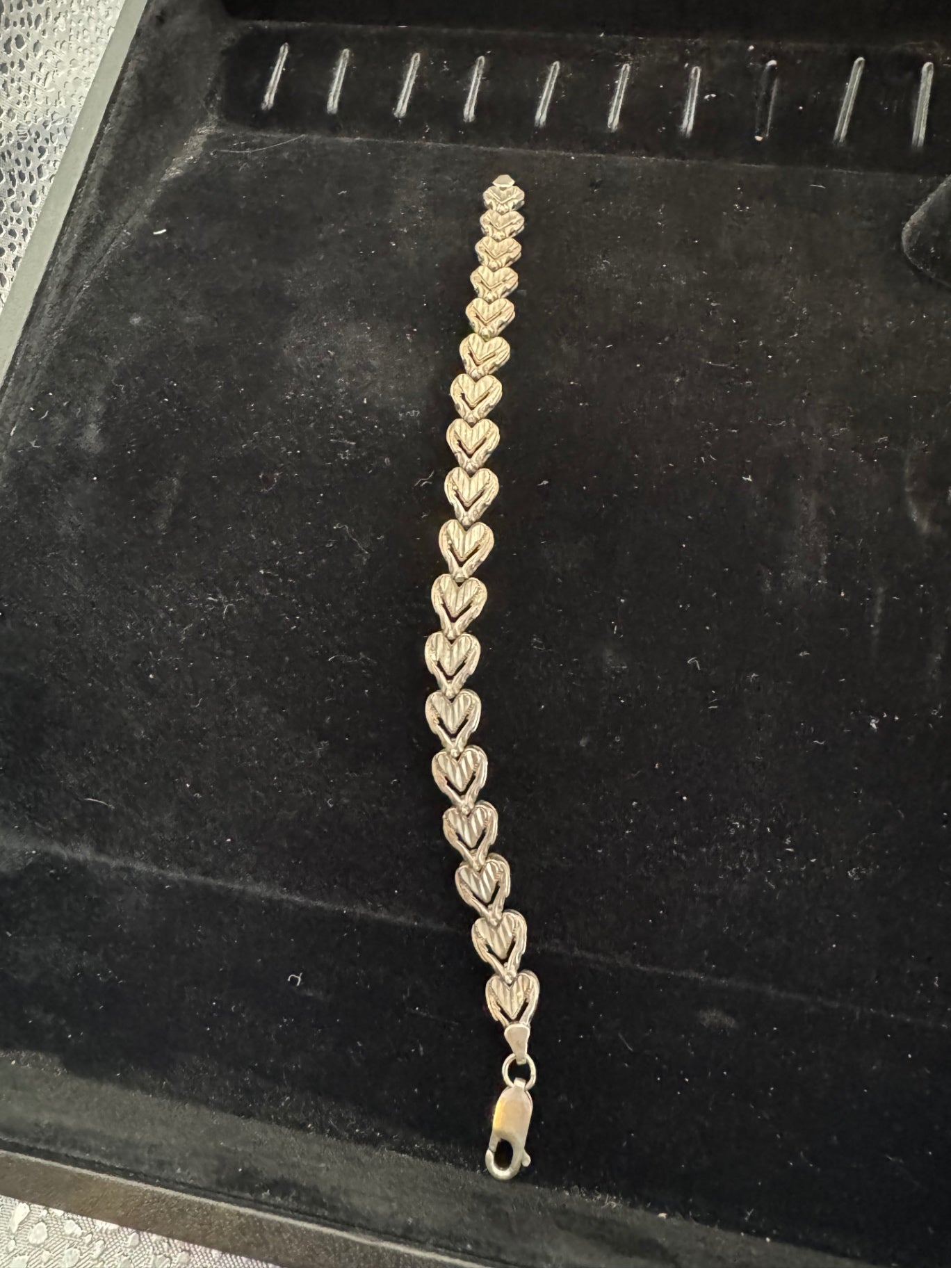 925 Heart Bracelet 