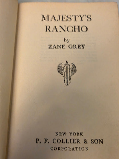 MAJESTY'S RANCHO... 1938