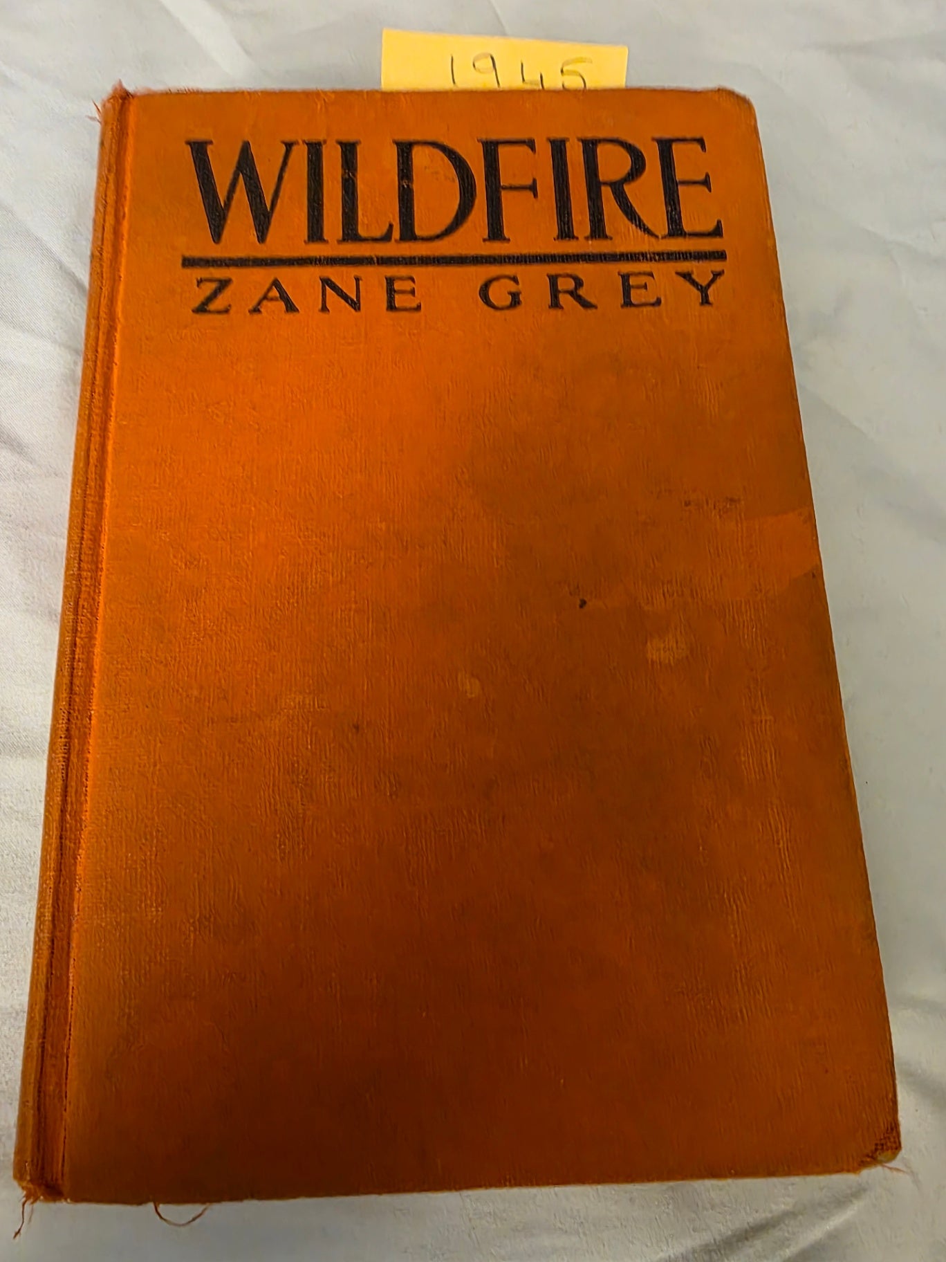 WILDFIRE, BY ZANE GRAY.