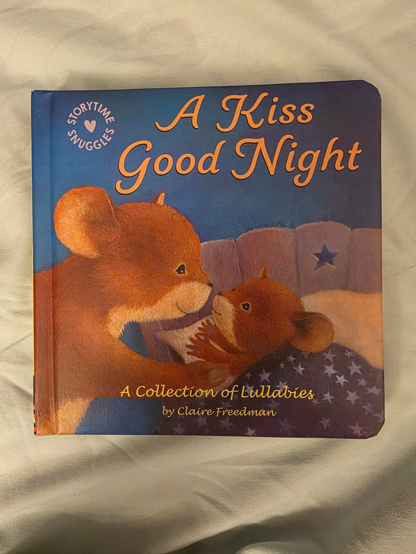 A KISS GOOD NIGHT.