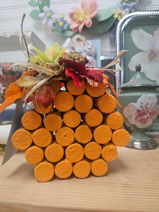 Wine Cork Pumpkin