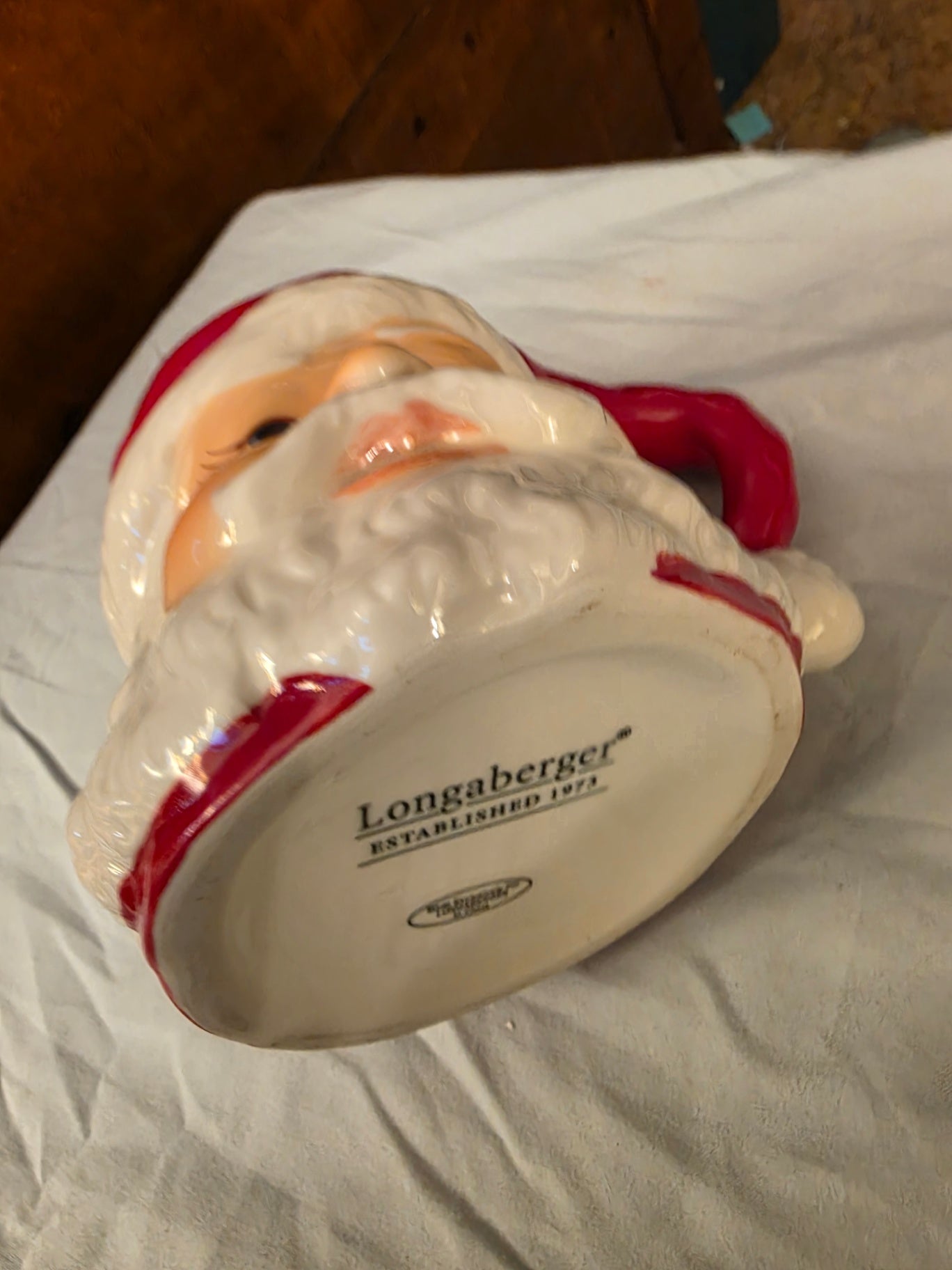 CHRISTMAS MUG... LONGABERGER.
