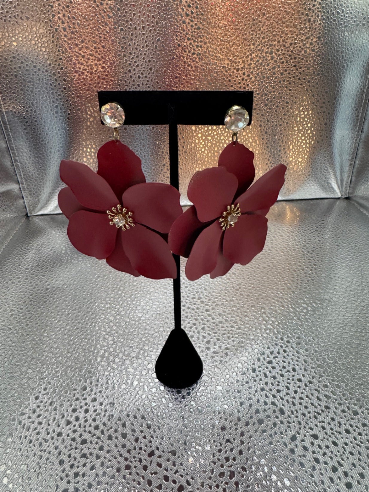 Vintage Flower Earrings 