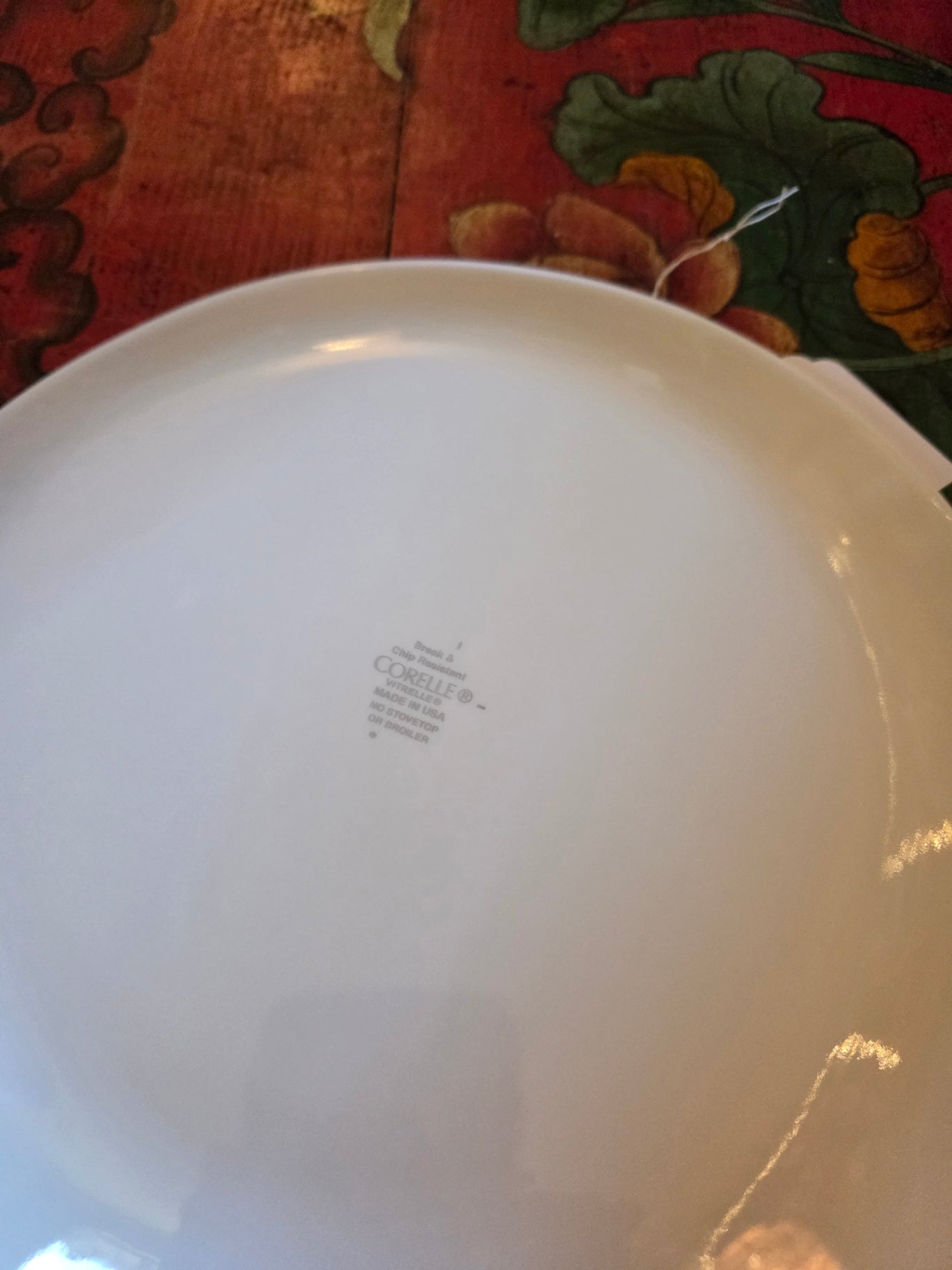 7 garden bands dinner plates