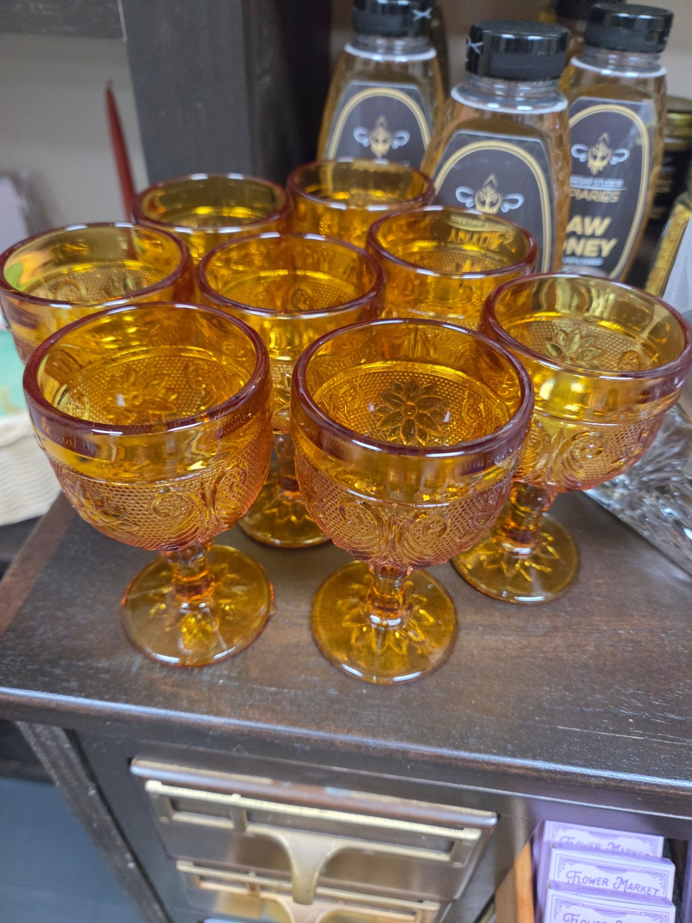 Set of 8 goblets
