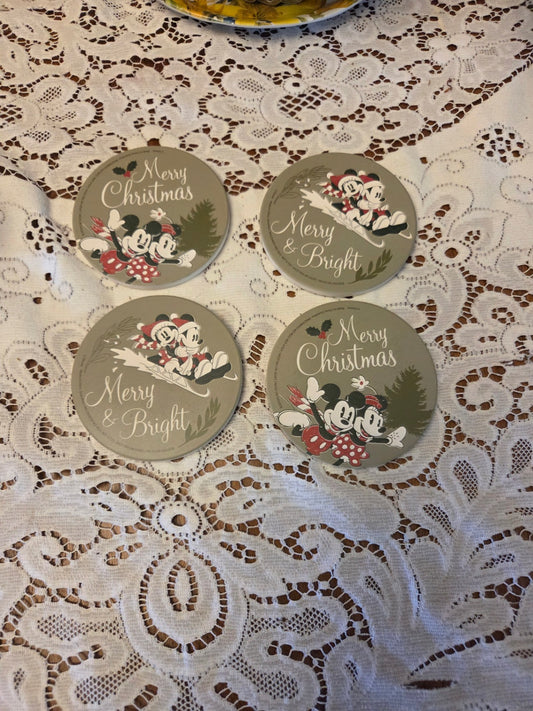 Disney mickey coasters