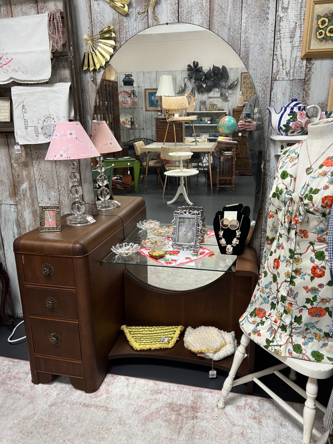 1920s Waterfall Vanity 