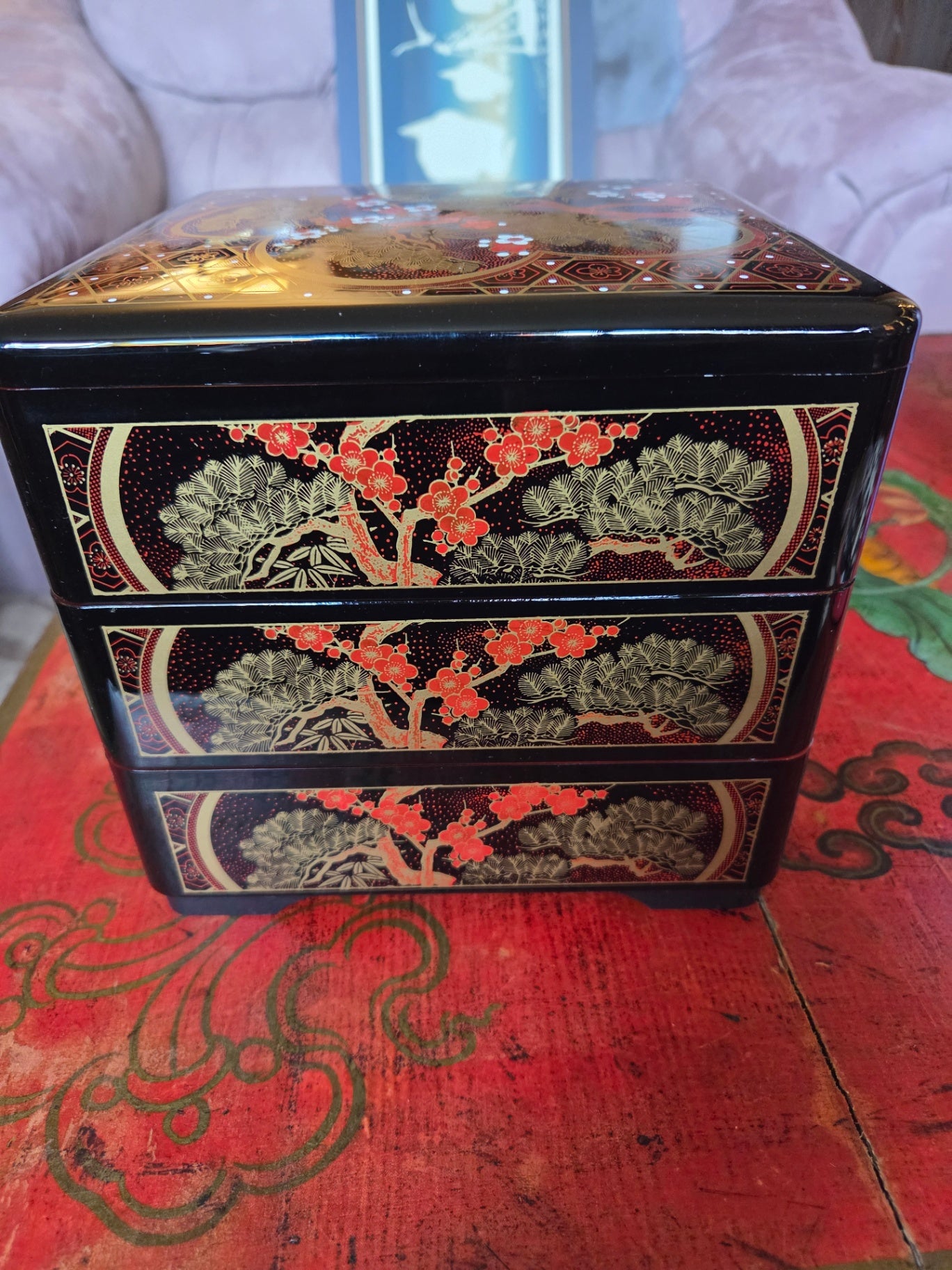 Vintage Bento/jewelry box