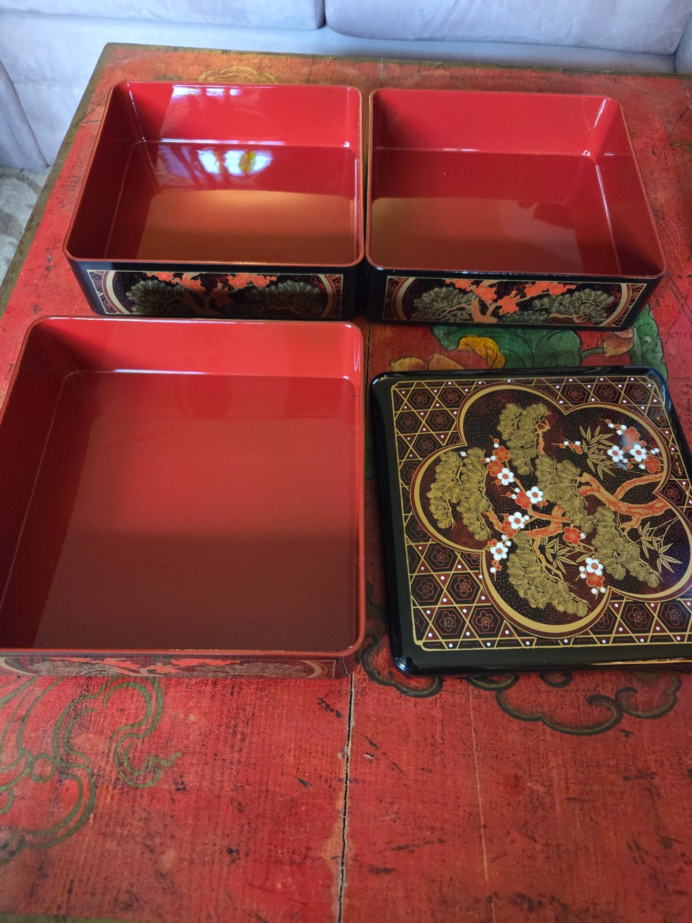 Vintage Bento/jewelry box