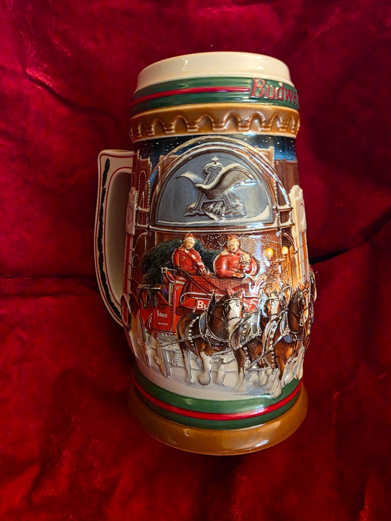 BUDWEISER, 1997 STEIN.