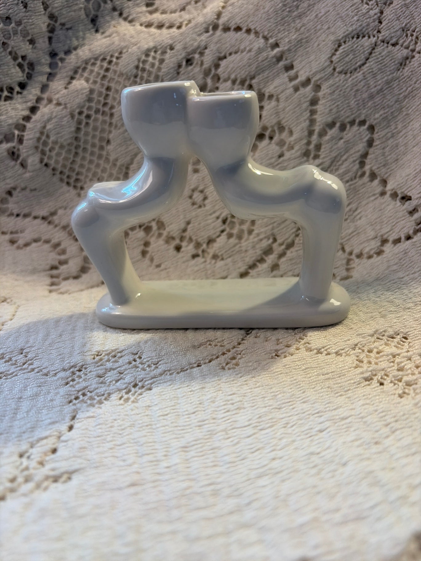 Mini 3 1/2” “Happy Couple” vase