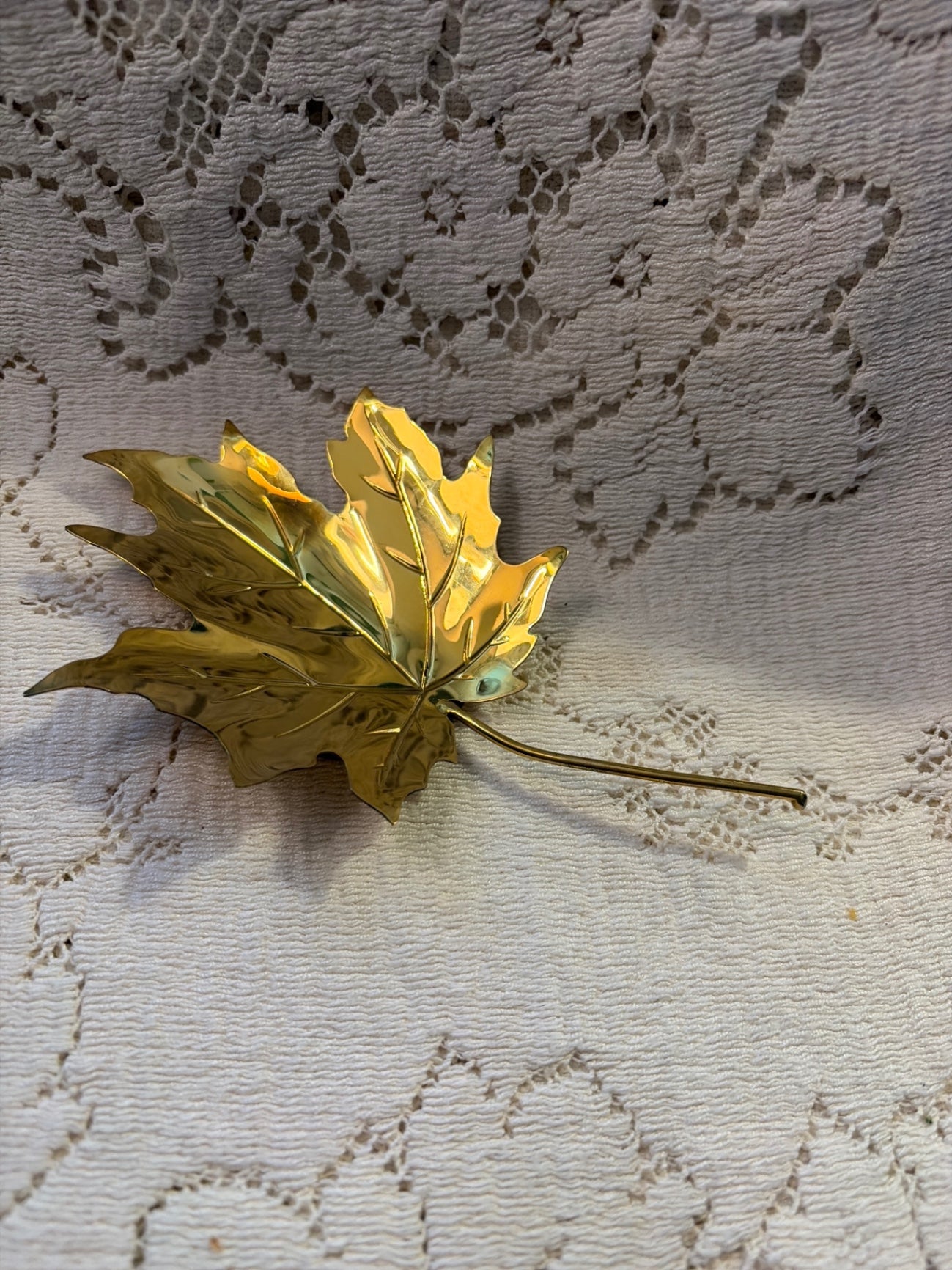 6” brass spoon rest