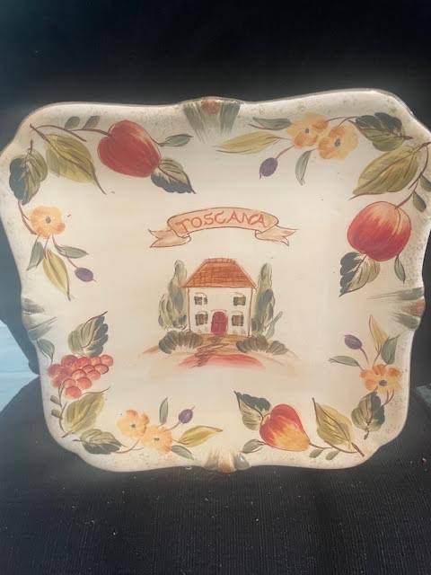 Tuscan Inspired Plate 