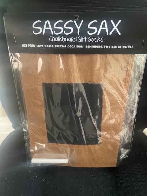 Chalkboard Sacks 