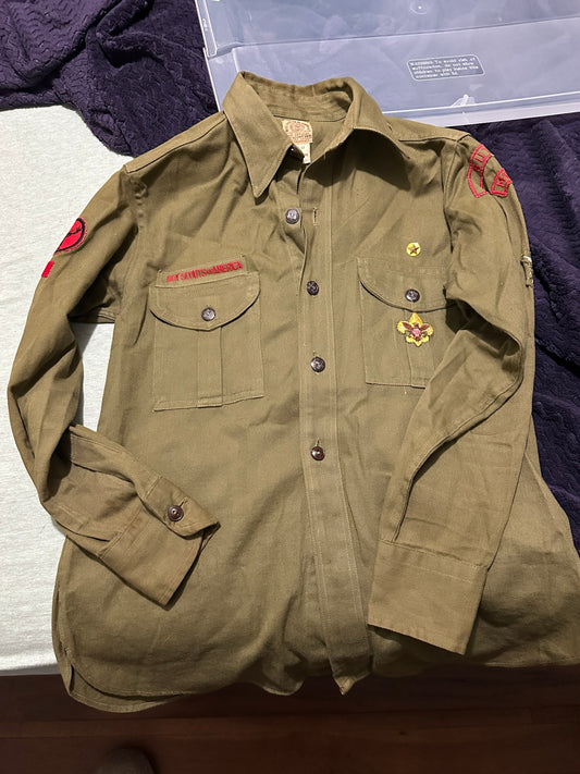 1940s Boy Scout Uniform Shirt