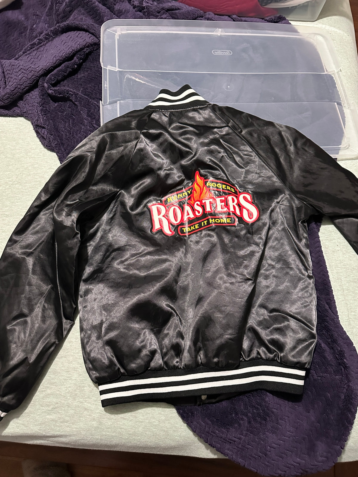 Kenny Rogers Roasters bomber jacket