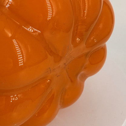 Orange Glass Pumpkin