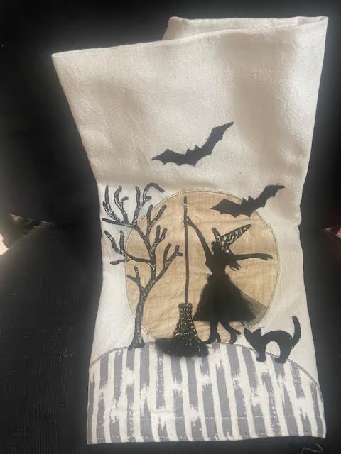 Halloween Tea Towel 