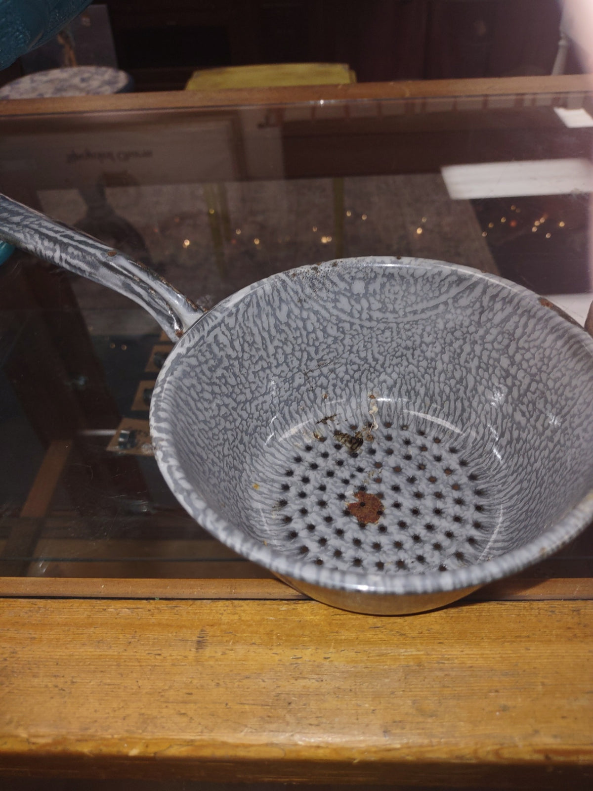 Granet ware frying pan