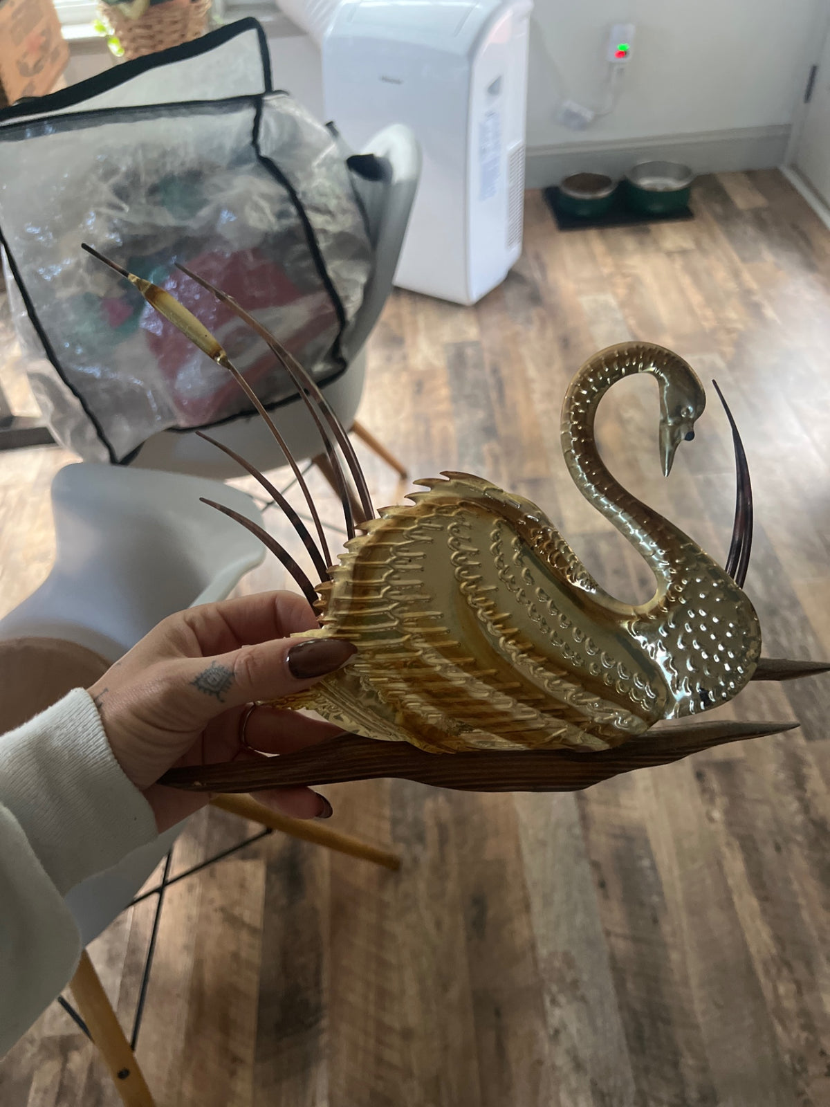 Art swan metal 