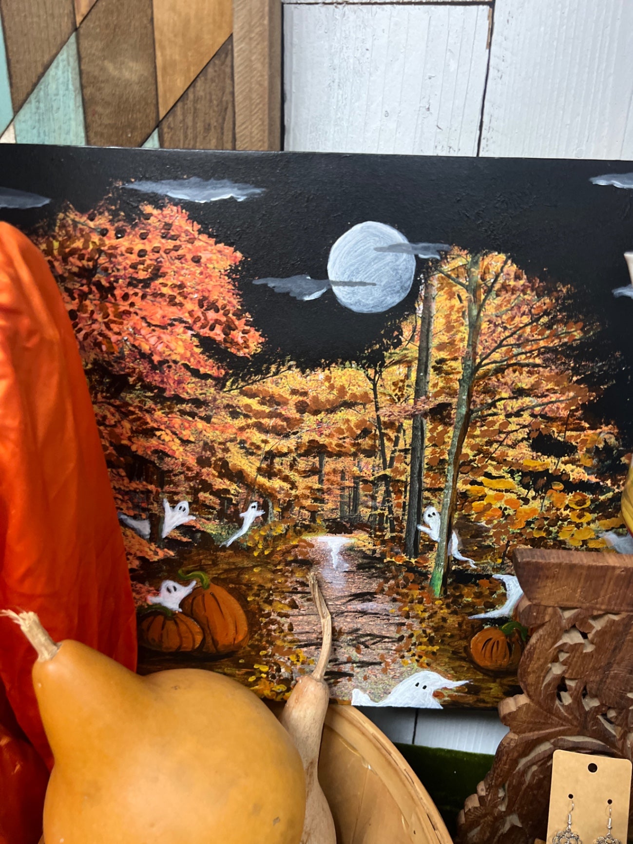 Artwork ghost painting 