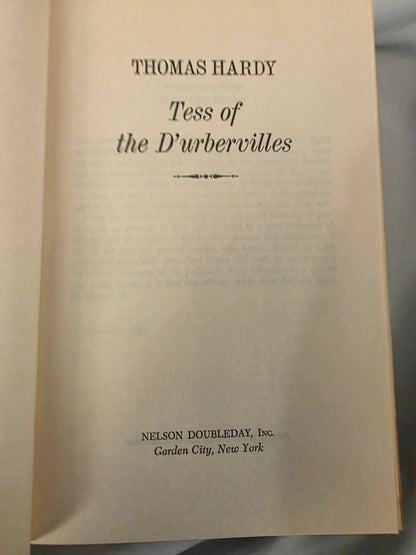 TESS OF THE D'UBERVILLE'S.