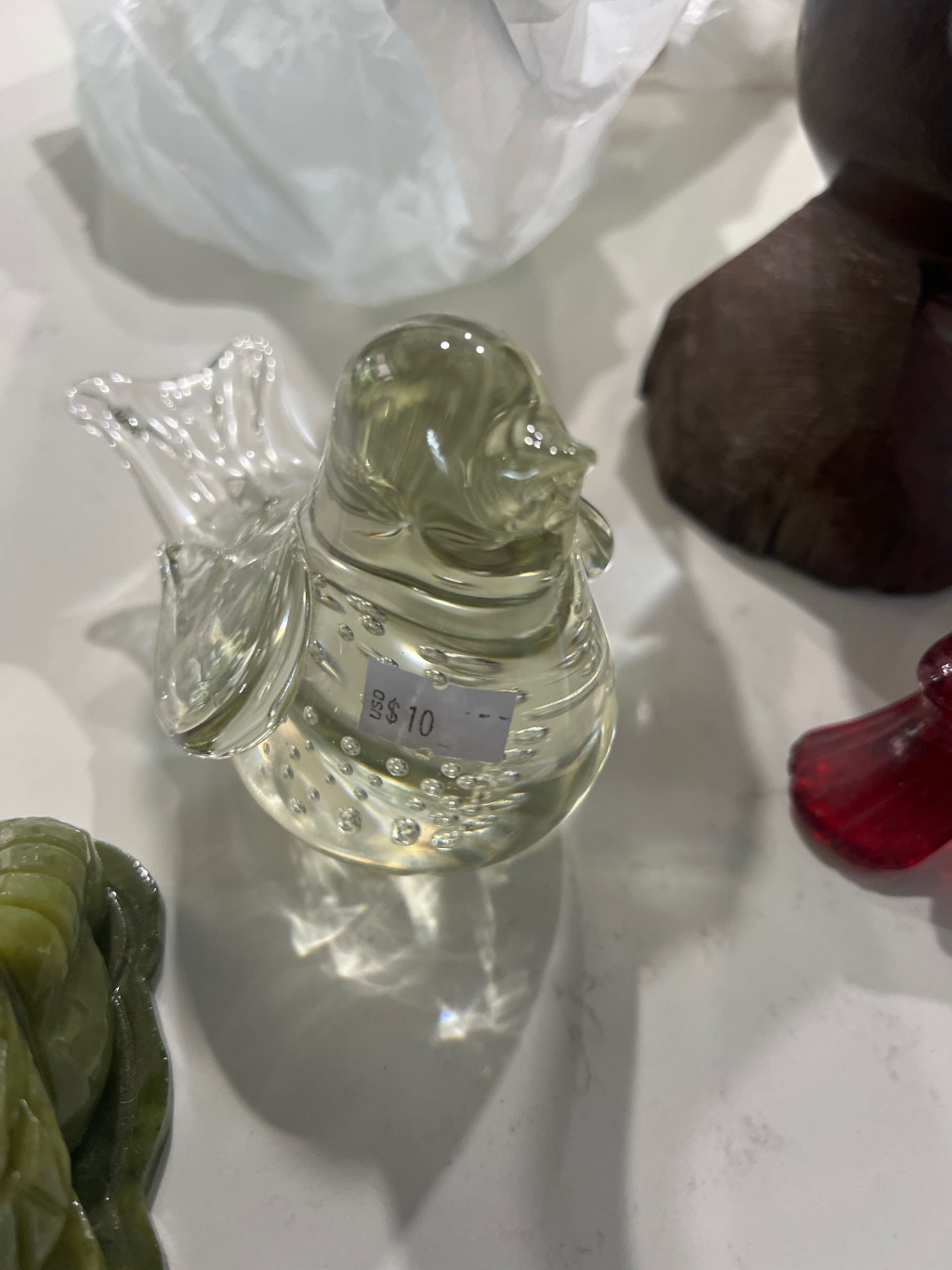 Decorative Glass bird 