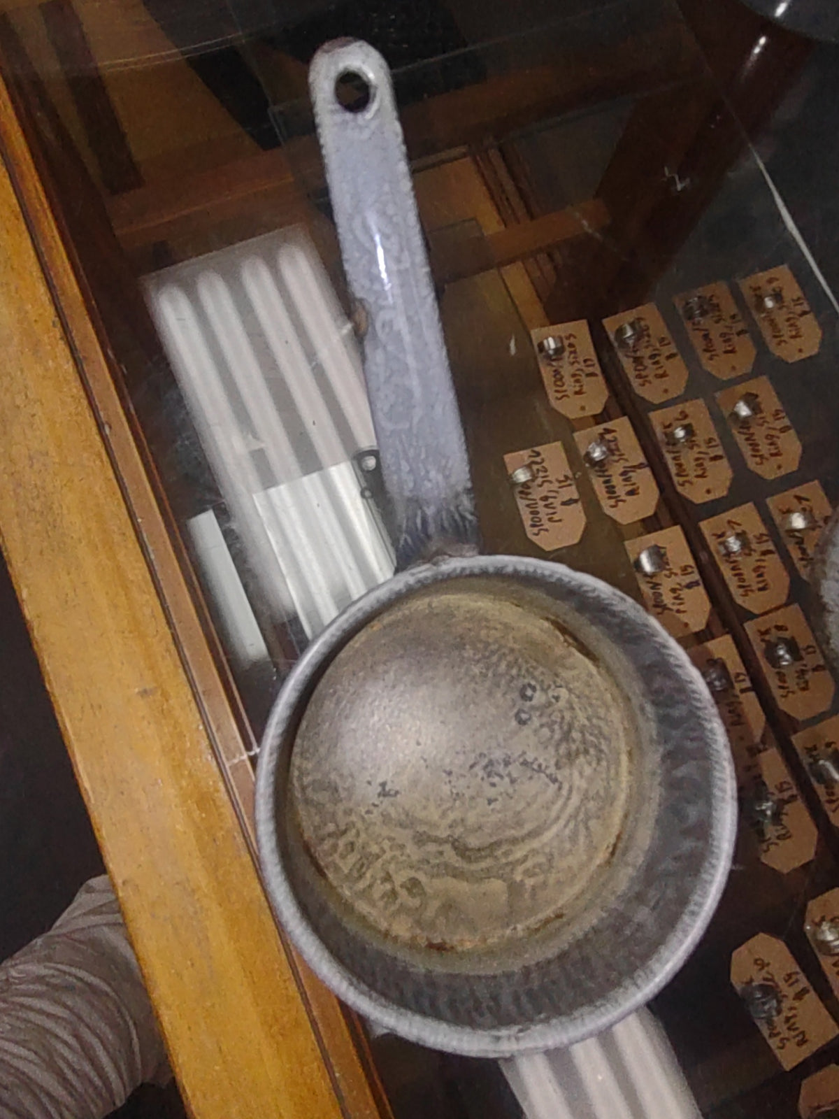 Granet ware small pan
