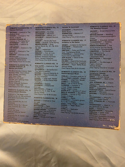 ROMANTIC CLASSICS, 10 CD's