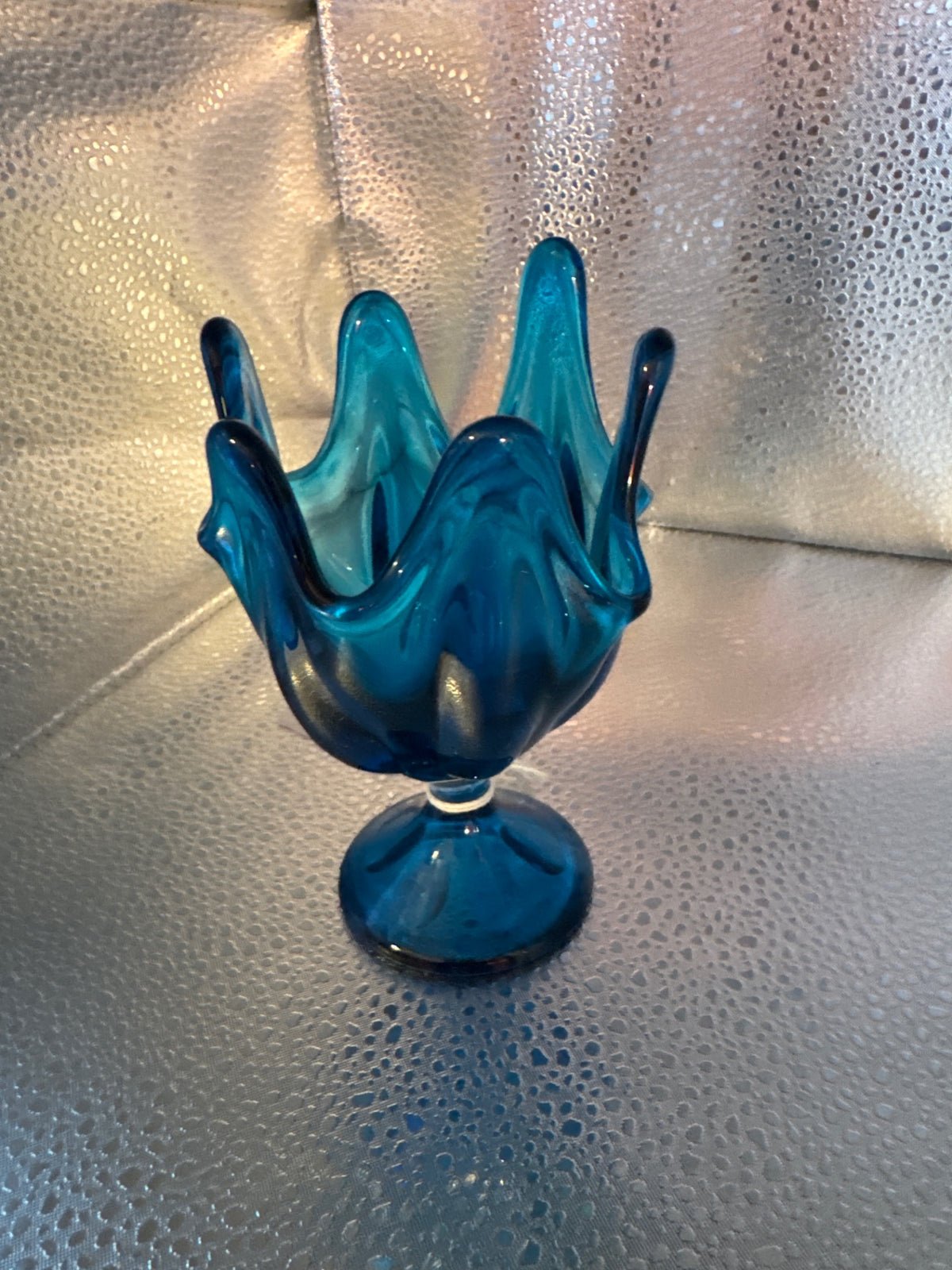 Vintage Viking Blue Vase