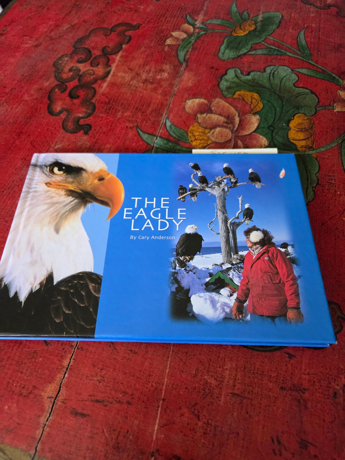 The eagle lady signed