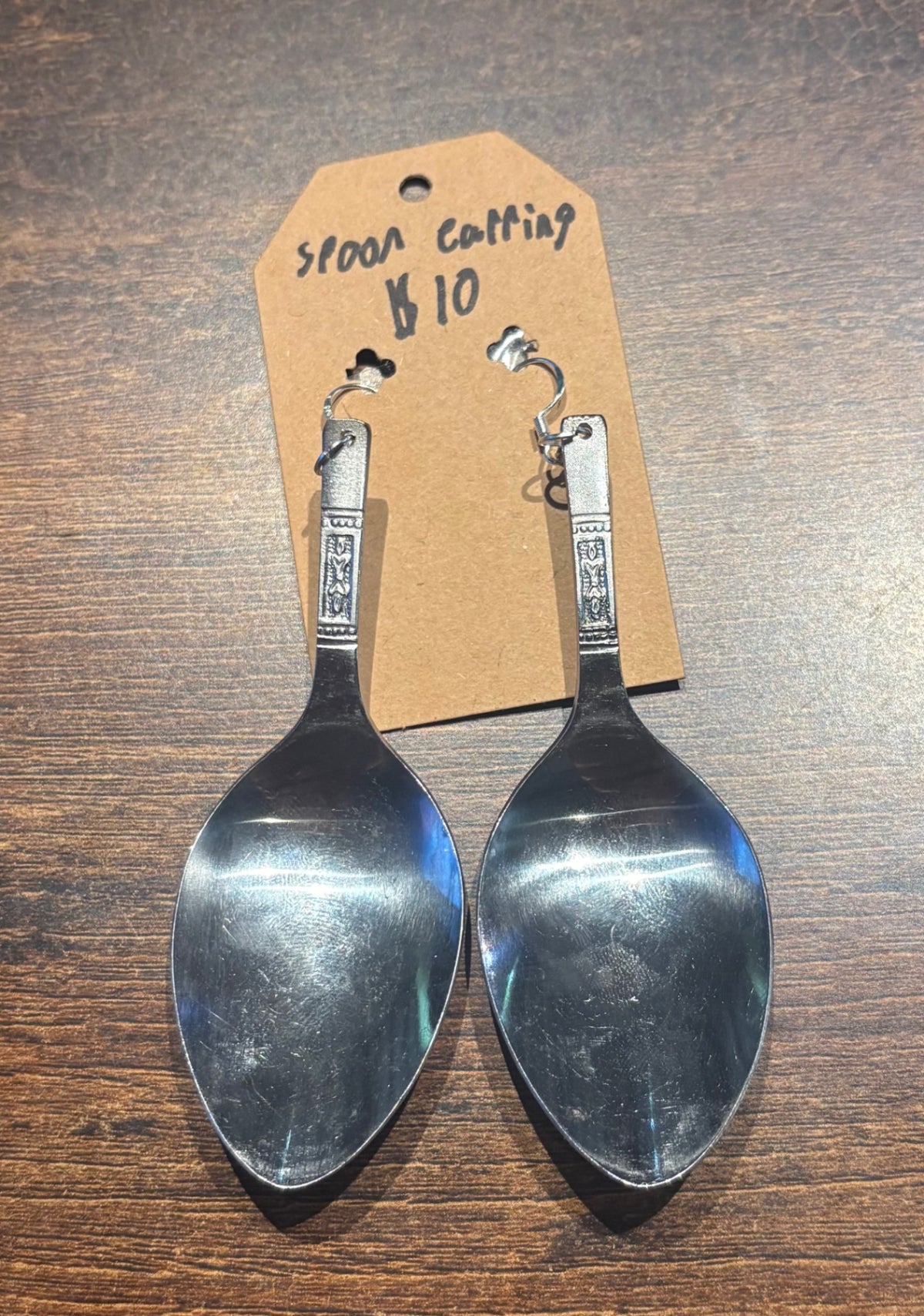 Spoon earrings