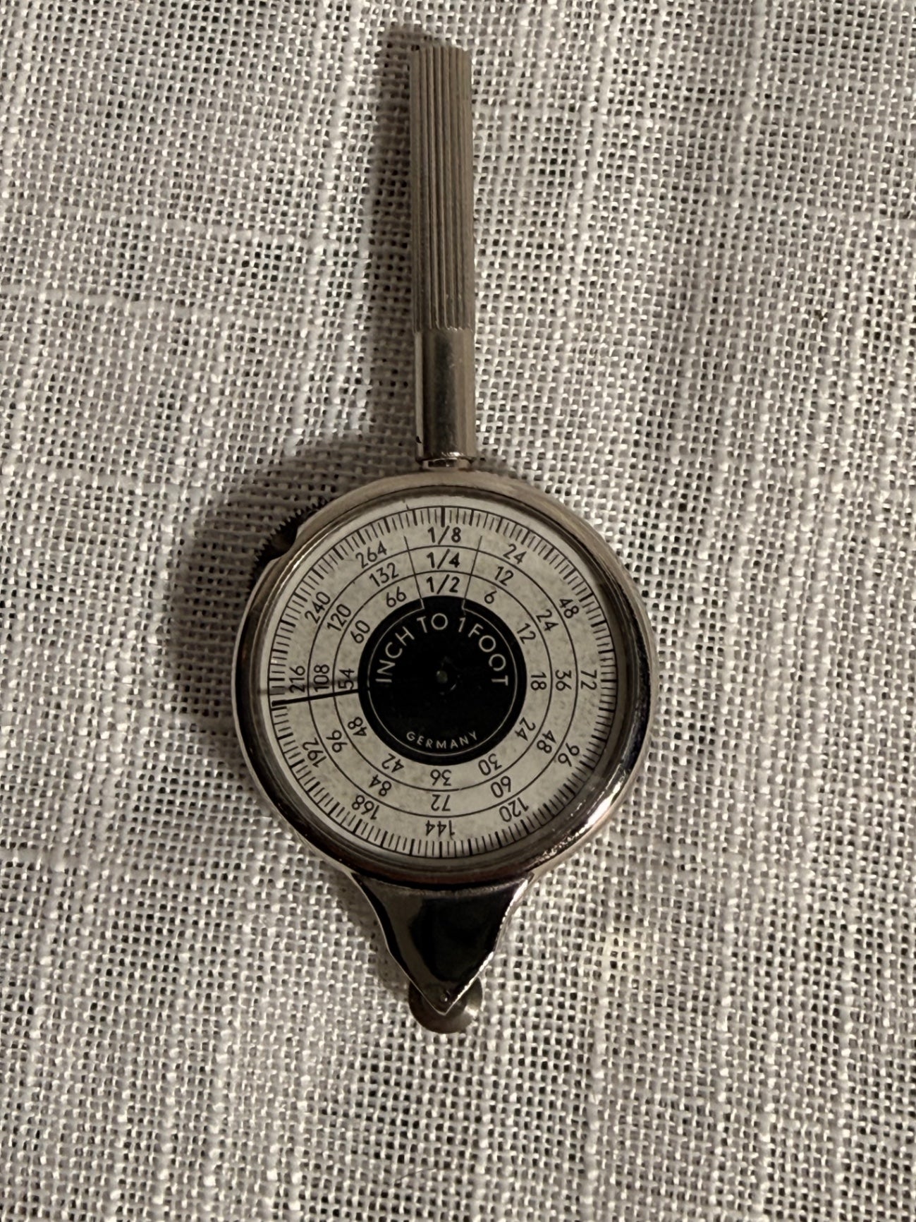 Vintage Brookstone No. 2962 Map Meter (Opisometer) | Made in Germany | w/ Original Instructions