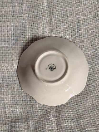 Vintage Royal Tara Fine Bone China Shamrock Dish | Galway Ireland Shell Trinket Bowl