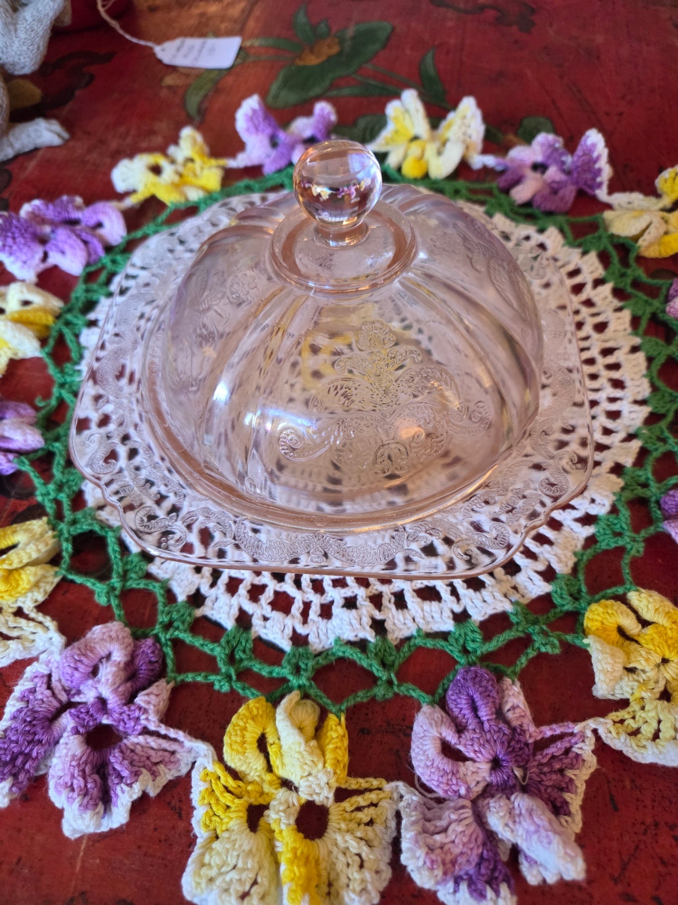 Federal glass covered the better dish