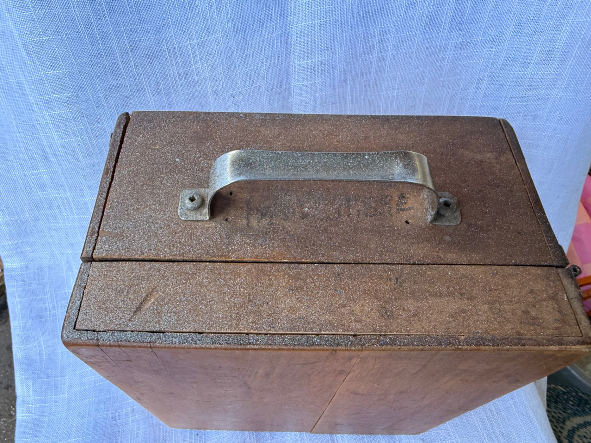 Vintage Simpson 260 Series 6 Multimeter in Custom Wooden Case | w/ Amprobe Clamp Meter & Leads