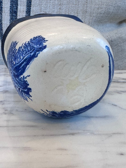 Handmade pottery wall pocket 