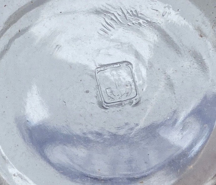 Navy Anniversary Ship Glass