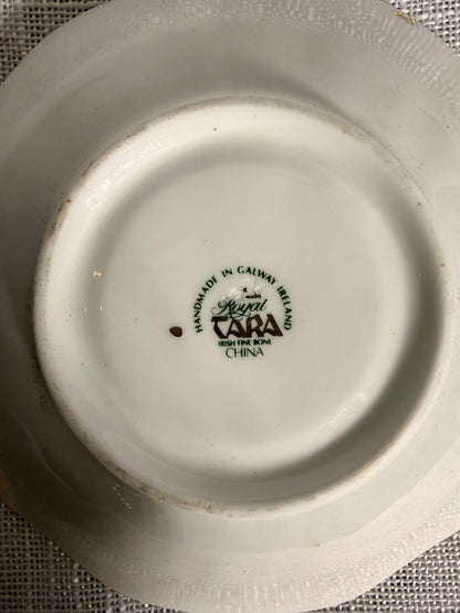 Vintage Royal Tara Fine Bone China Shamrock Dish | Galway Ireland Shell Trinket Bowl