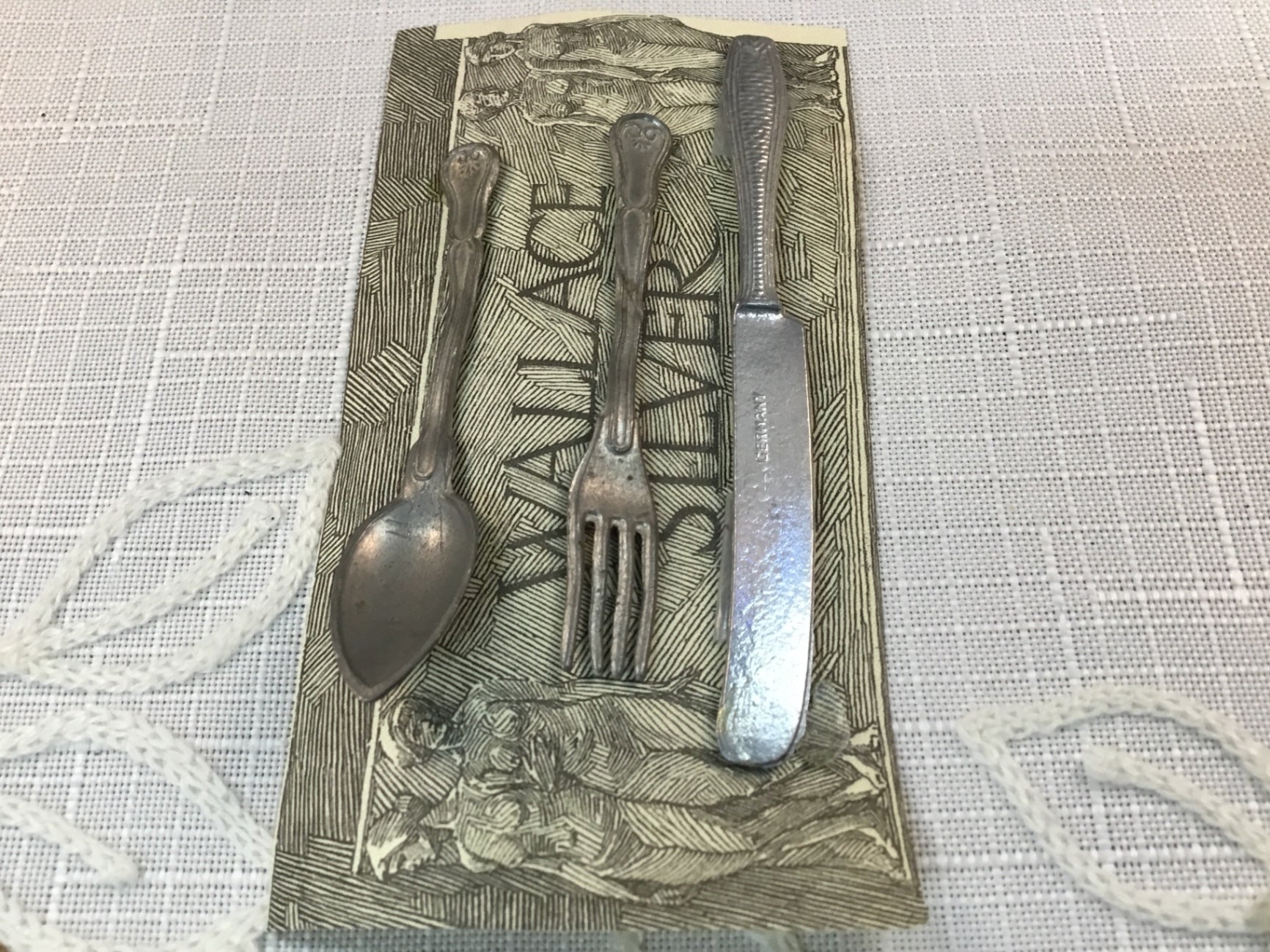 3 pc toy flatware